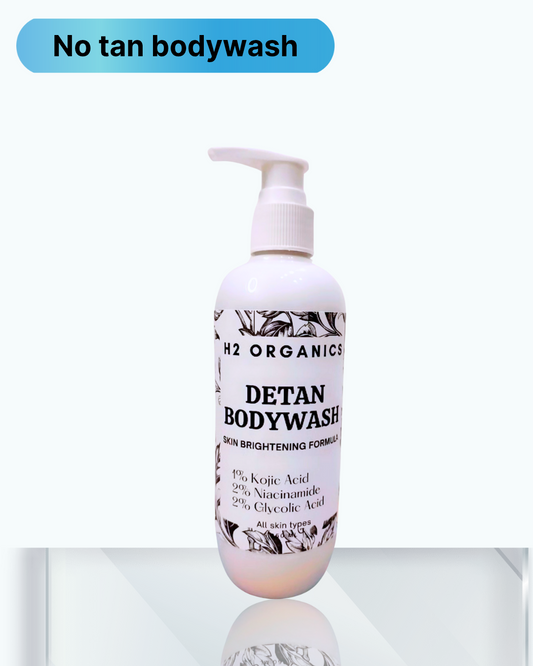 De tan bodywash